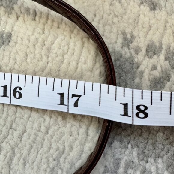 1970s Vintage Mimo Sacs Chocolate Brown Leather Bag - Picture 12 of 12